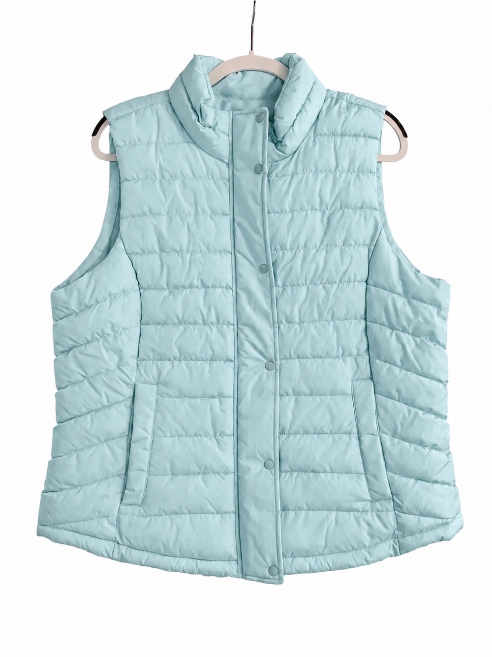 NWT GAP Factory XL Mint Quilted Women's Puffer Vest
